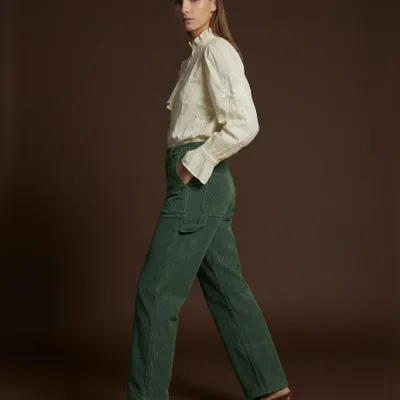 Prêt-à-porter - 309 . PANTALON EN VELOURS - STELLA FOREST