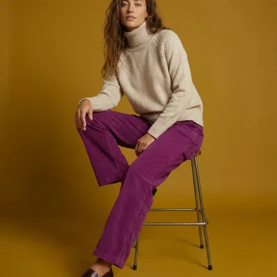 Prêt-à-porter - 309 . PANTALON EN VELOURS - STELLA FOREST