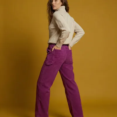 Prêt-à-porter - 309 . PANTALON EN VELOURS - STELLA FOREST