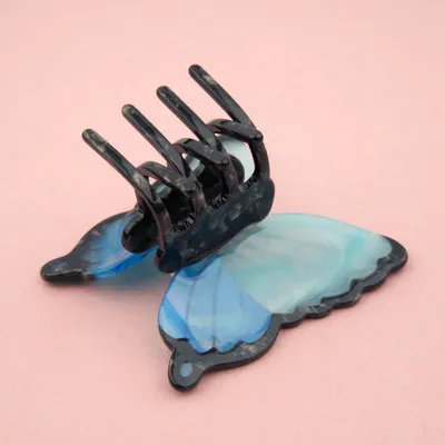 Hair accessories - Blue Butterfly Hair Claw - COUCOU SUZETTE
