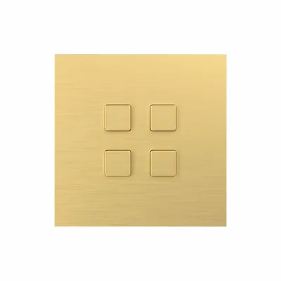 Recessed lighting - LIGHT AND BUTTON | SQUARE BUTTON - FEDE