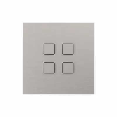 Recessed lighting - LIGHT AND BUTTON | SQUARE BUTTON - FEDE