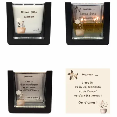 Gifts - Mother's Day Flower in a Pot - BOUGIES CANDLEARTH