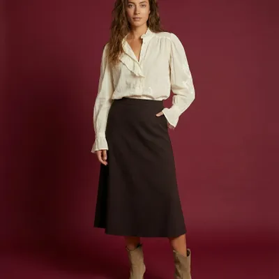 Prêt-à-porter - 602 . JUPE LONG CASSIE - STELLA FOREST