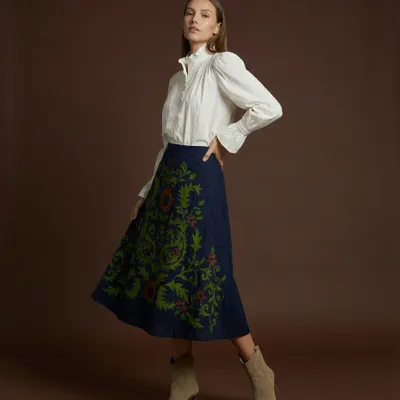 Prêt-à-porter - 120 . JUPE LONG NOA - STELLA FOREST