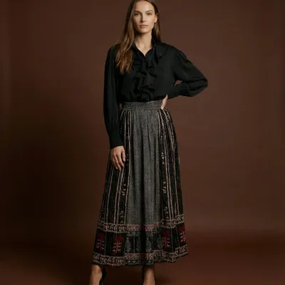 Prêt-à-porter - 114 . JUPE LONG CLEA - STELLA FOREST