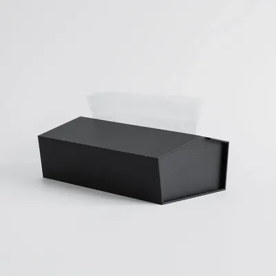 Napkins - Utchi Tissue Box - Black - PAPER FOR PAPER