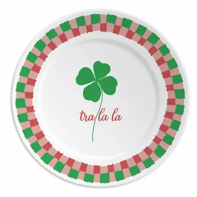 Assiettes au quotidien - ASSIETTE 16 TRA LA LA - ILARIA.I