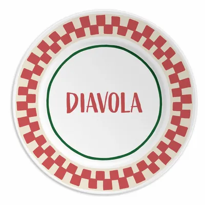 Assiettes au quotidien - ASSIETTE 21 DIAVOLA - ILARIA.I