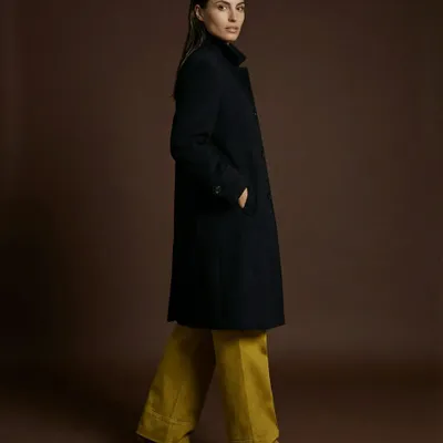 Prêt-à-porter - 713 . MANTEAU LONG ML NATY - STELLA FOREST