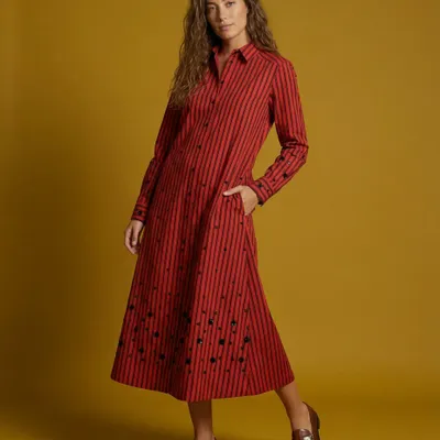 Prêt-à-porter - 101 . ROBE LONG ML MONACO - STELLA FOREST