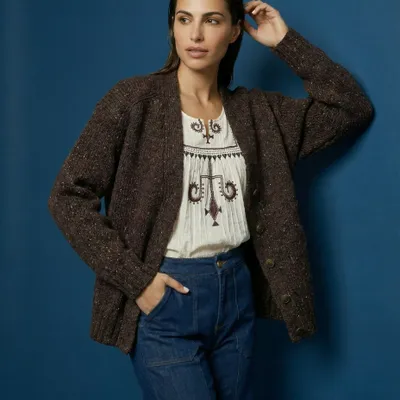 Prêt-à-porter - 502 . GILET ML AGNES - STELLA FOREST