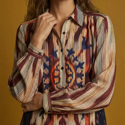 Prêt-à-porter - 8 . CHEMISE ML ROSELINE - STELLA FOREST