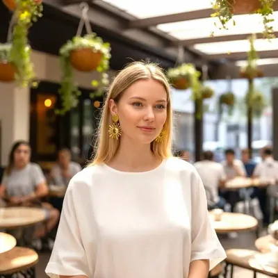 Jewelry - 01-Pop Arty Golden Sun Clip - MAISON FITZGERALD