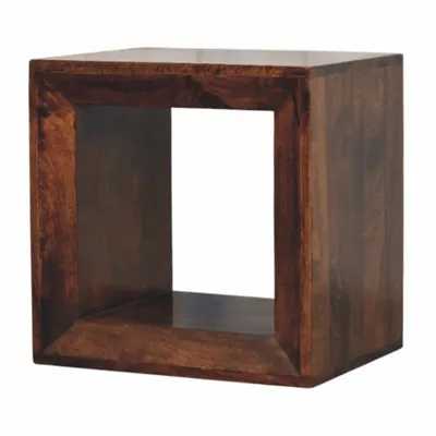 Autres tables  - Artisan Furniture Solid Wood Table d'appoint Solis ouverte en noyer californien - ARTISAN FURNITURE