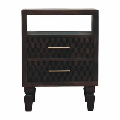 Night tables - Artisan Furniture Solid Wood Arno Bedside - ARTISAN FURNITURE