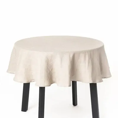 Nappes - Nappe ronde en lin naturel - MAGICLINEN