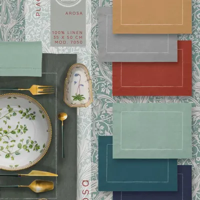 Table mat - AROSA LINEN PLACEMAT - LA CUCA