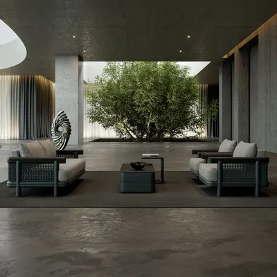 Lawn sofas   - Alvo Lounge Set - SNOC