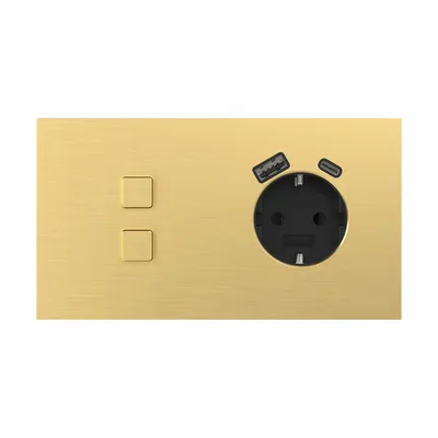 Recessed lighting - LIGHT AND BUTTON | SQUARE BUTTON - FEDE