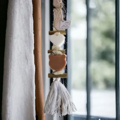 Soaps - Braided 1 Bergamot Heart Soap and 1 Bear Head Soap - FABRIQUE LOMAELLE