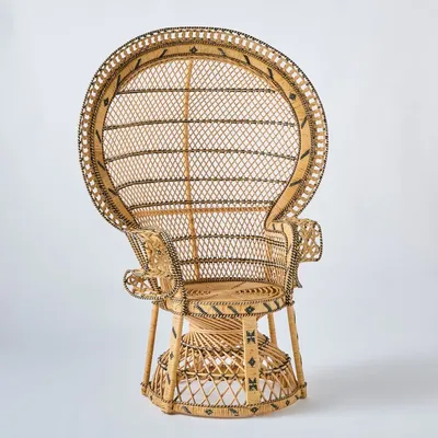 Armchairs - EMMANUELLE rattan armchair - KOK MAISON
