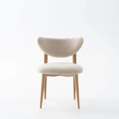 Chairs for hospitalities & contracts - MOON | Sculptural Crescent Dining Chair - TIVOLI