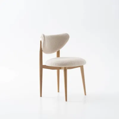Chairs for hospitalities & contracts - MOON | Sculptural Crescent Dining Chair - TIVOLI