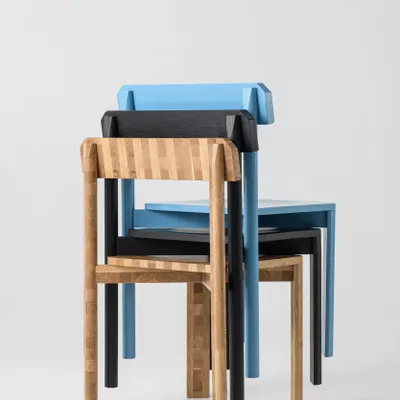 Chairs for hospitalities & contracts - POINT | Geometric Sustainable Chair - TIVOLI
