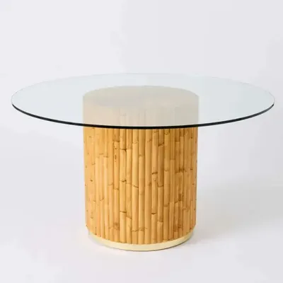 Dining Tables - RIVIERA rattan dining tables - KOK MAISON