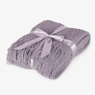 Plaids - Plaid Marilyn, 130x170 cm, violet - DILIOS