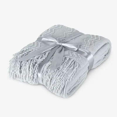 Throw blankets - Blanket Marilyn ,130x170cm,grey - DILIOS