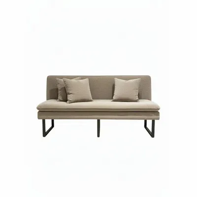 Benches - Como Beige Standing Bench 180cm - EMPREINTE DU TEMPS