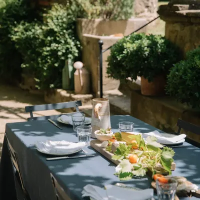 Table linen - Double gauze cotton tablecloth - LES PENSIONNAIRES