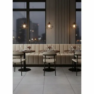 Bancs - Banquette Como Beige 180cm - EMPREINTE DU TEMPS