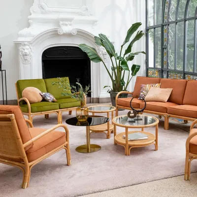 Armchairs - RIVIERA rattan armchair - KOK MAISON