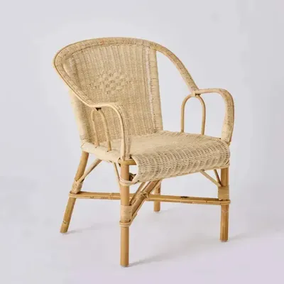 Armchairs - MARCEL woven rattan armchair - KOK MAISON