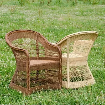 Armchairs - BIARRITZ NATURAL table armchair - KOK MAISON