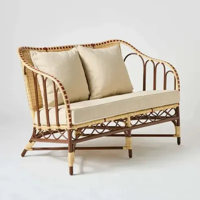 Sofas - BELLE EPOQUE 2-seater resin sofa - KOK MAISON