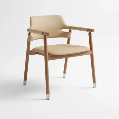 Chaises - Chaise Aarhus Creme - EMPREINTE DU TEMPS