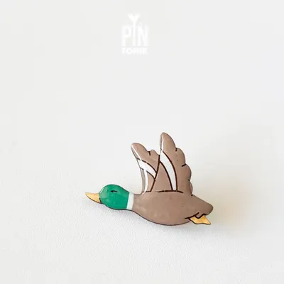 Jewelry - Mallard Duck Pin - PINTONIK