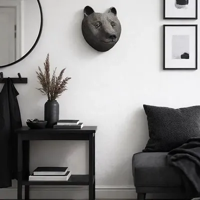 Decorative objects - BEAR - Wall Sculpture - DABA DECO