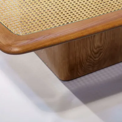 Coffee tables - Bossa Square Coffee Table in Natural Oak - DUISTT