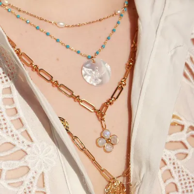 Bijoux - Collier White Bird Summer - NILAÏ PARIS
