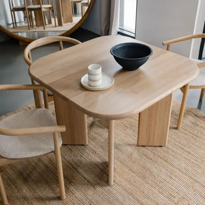 Tables for hotels - CALM | Square Oak Dining Table - TIVOLI