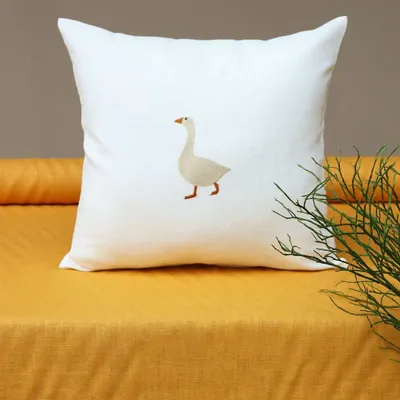 Couettes et oreillers  - Housse de coussin en lin | FATTORIA - GIARDINO SEGRETO