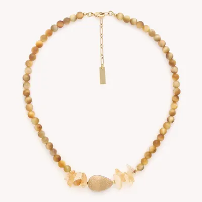 Bijoux - Collier simple oeil de tigre - Alegria Beach - NATURE BIJOUX