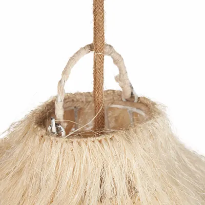 Hanging lights - The Rami Pendant - Natural - M - BAZAR BIZAR LIVING