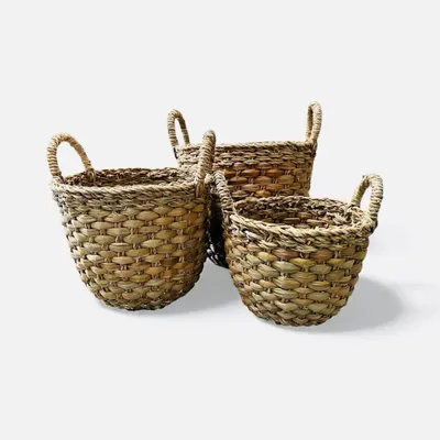 Laundry baskets - Hogla nesting basket sets - MAISON BENGAL