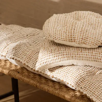 Couettes et oreillers  - COUSSINS DE CHAISE - CALMA HOUSE